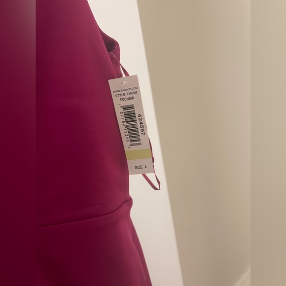 R&M Richards Dress Fuscia color - Picture 3 of 4